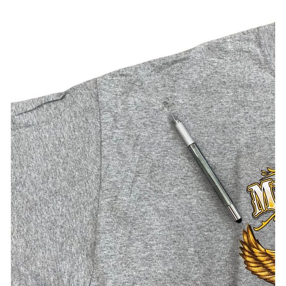 Myrtle Beach Bike Week 2018 T-Shirt 2XL Gray Bald Eagle Graphic NWOT - Picture 5 of 5